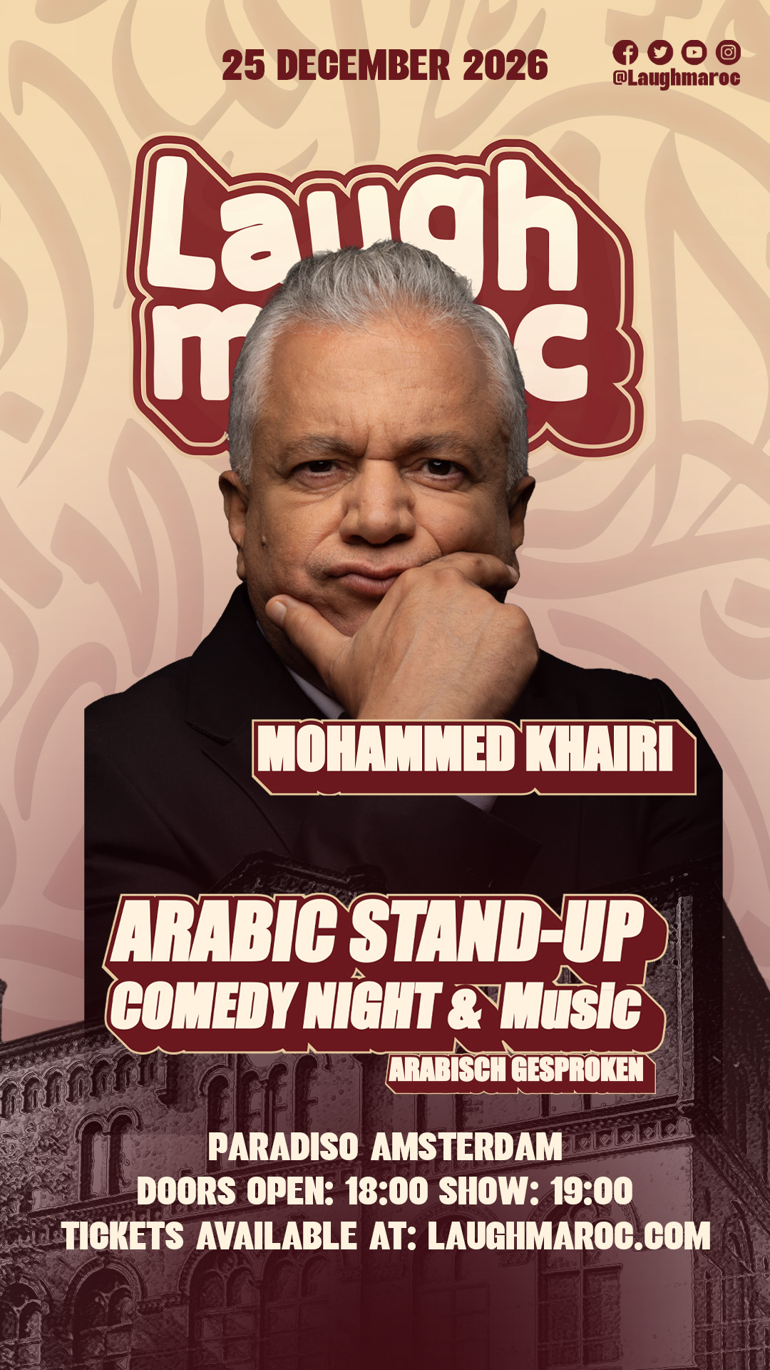 Mohamed El Khiari — Comedy · Laugh Maroc