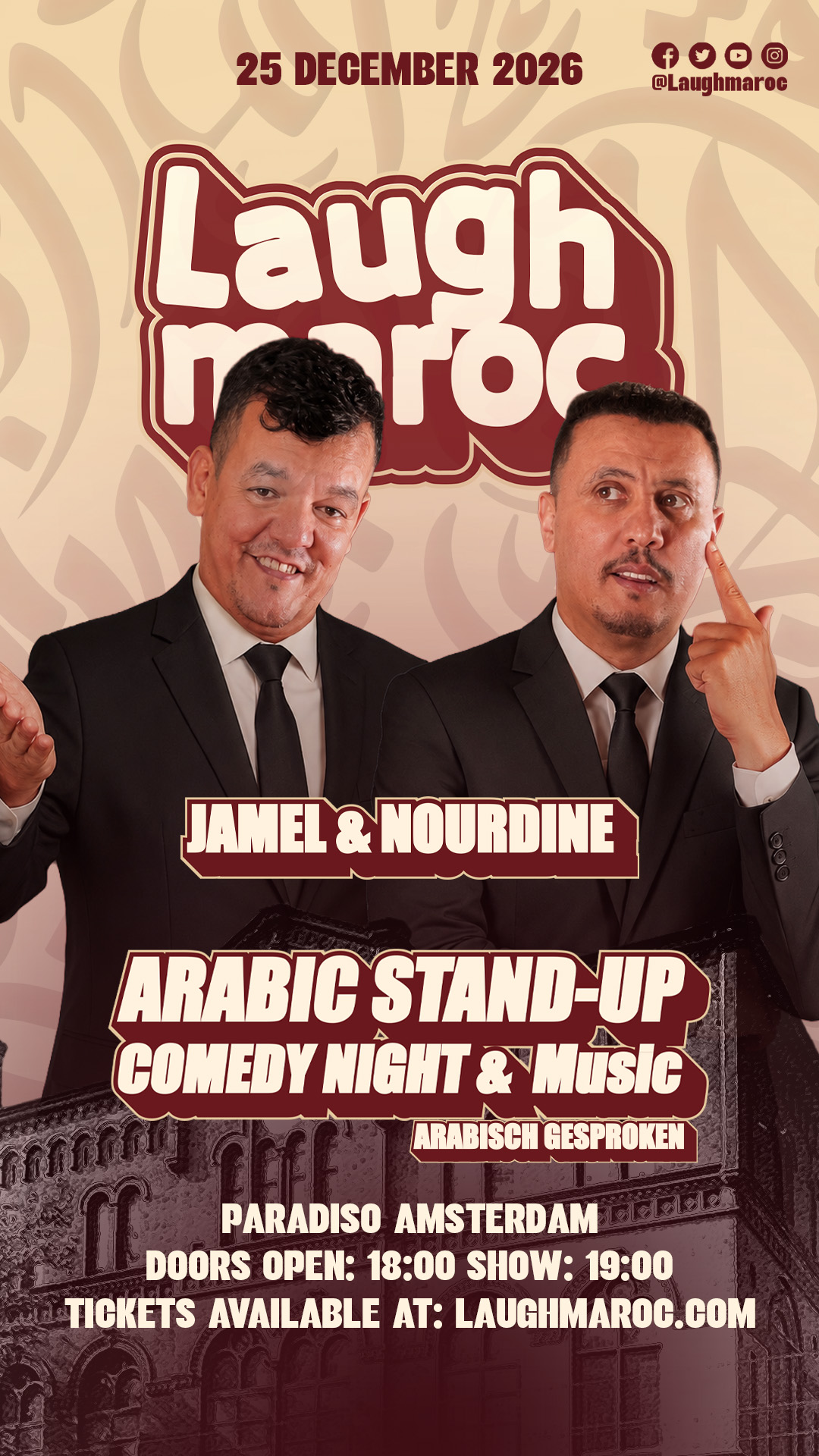 Jamel & Nourdine — Comedyduo · Laugh Maroc
